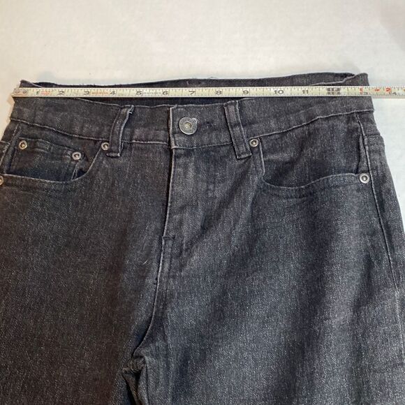 DG By Diane Gilman Black Skinny Jeans with Zippers at Ankles Size 2P - Picture 8 of 14